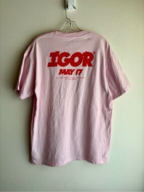 Golf Wang Tyler The Creator IGOR Album Release T-Shirt Pink Mens - Size Large